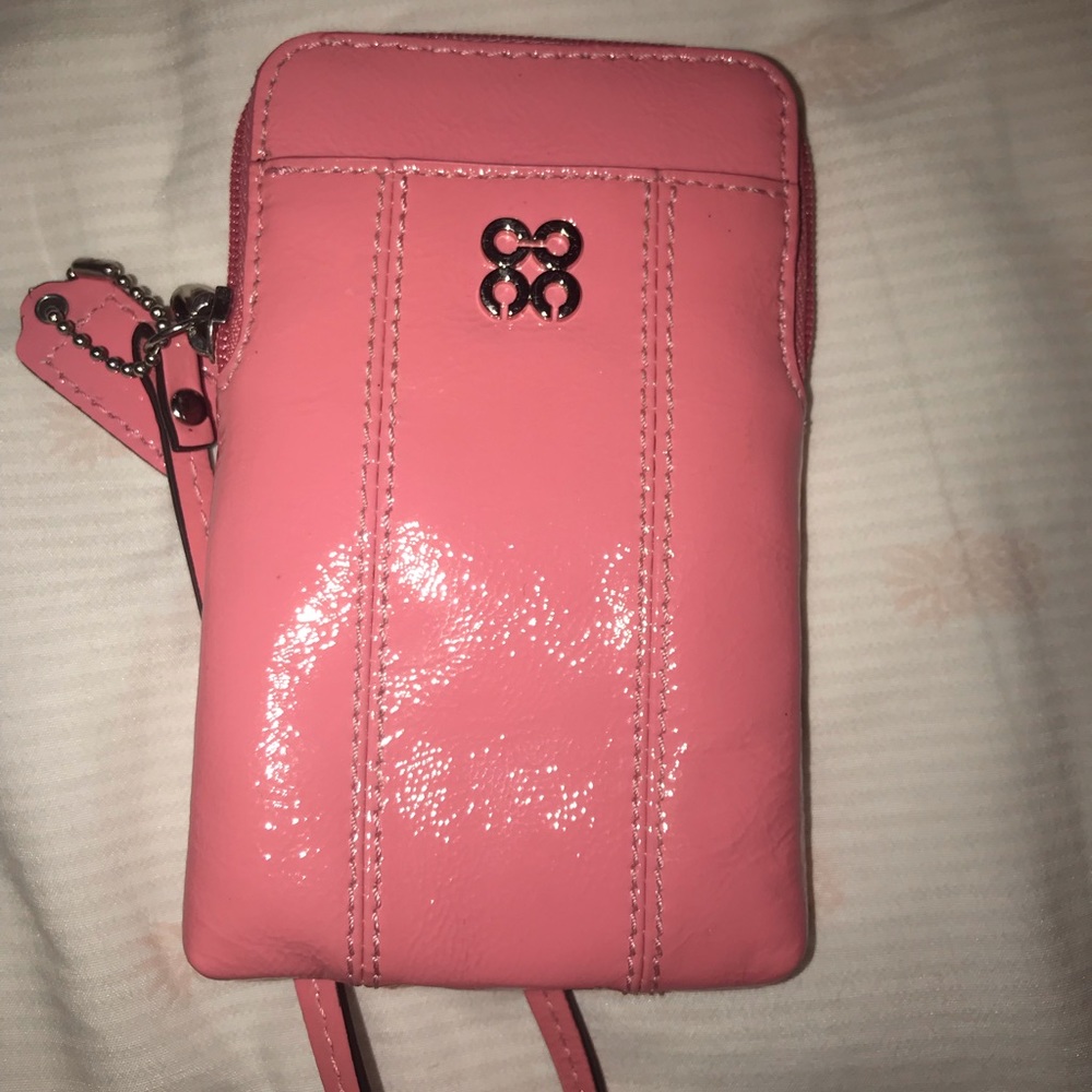 Little coach wristlet. change purse or wallet